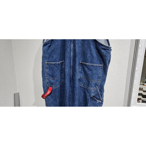 Rare Vintage Y2K Ralph Lauren Polo Jeans- Jean Overall Bibs Size XLarge Women's - Picture 8 of 15
